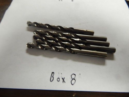 &#034;ATM&#034; Twist Drill Bits  &#034;W&#034; Size, lot of 5 Pcs