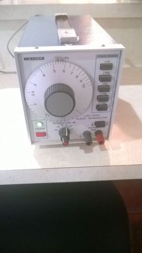 Leader Electronics Model LAG-120A Audio Generator tested Working RARE GUC!!!