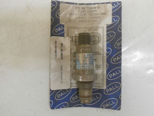 NEW PALL INDUSTRIAL RC771BZ-097Z PRESSURE SWITCH 100PSID 3/5AMP 110VAC