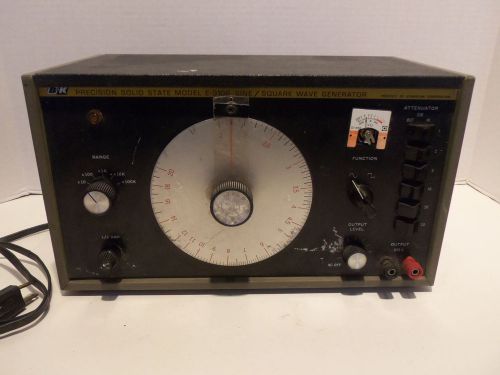 Dynascan Precision Model E-310B E310B Solid State Sine / Square Wave Generator