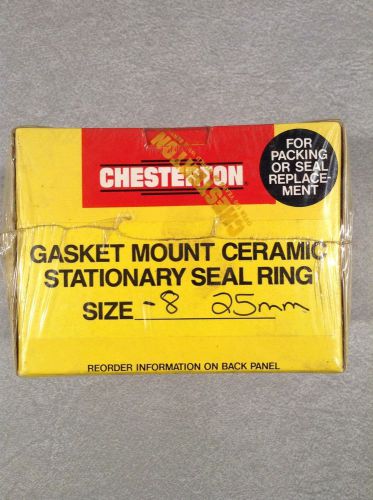 CHESTERTON P/N 45004 Ceramic Mechanical Seal Size 8/25 mm