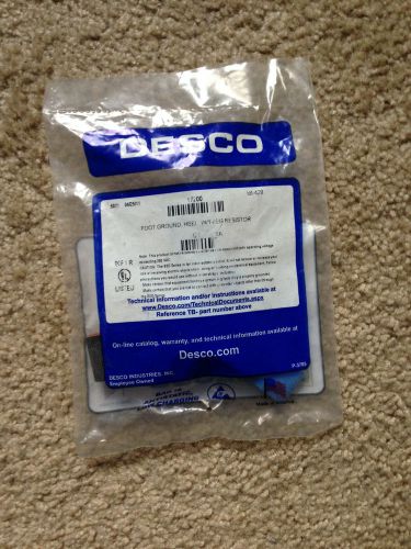 17200 Desco Foot Ground Heel 1MEG Resistor