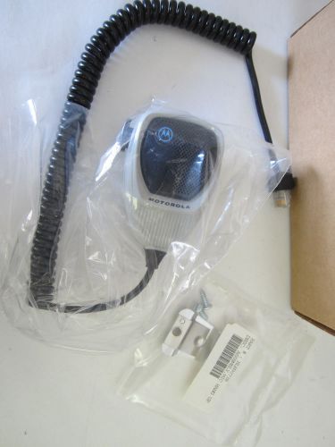 Oem motorola compact mic w/ hangup clip hmn3220b for sale