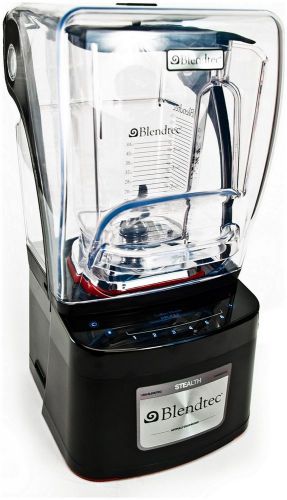 Blendtec Stealth Blender Commercial Quiet Blender w/2 Wildside Jars - In-Counter