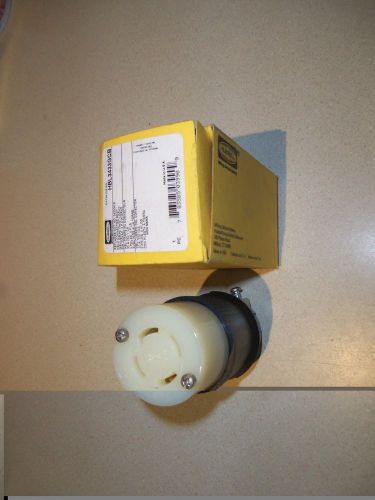 HUBBELL HBL3433 GCB TWIST LOCK PLUG 3P 4W 30A 250V