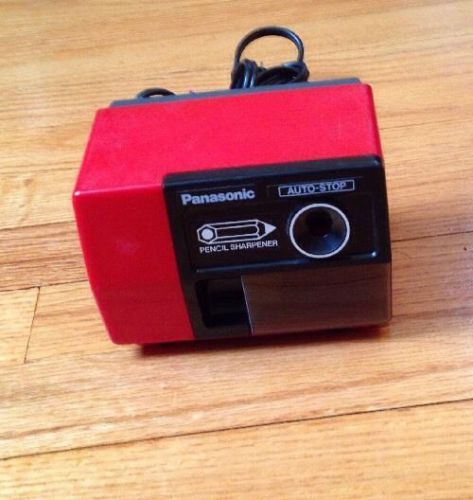 Electric Pencil Sharpener (Red)