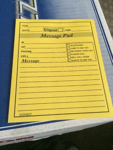 34 Message Pad