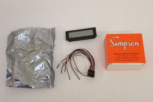 (Qty 1)  Simpson M14500140 Panel VDC Meter