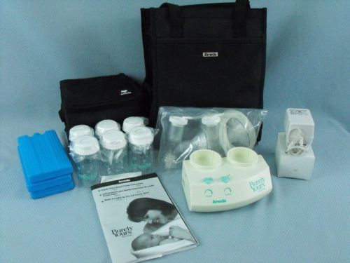 Ameda Purely Yours Double Electric Breast Pump w/ Custom Fit Flanges  ***NEW***