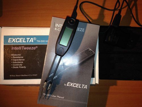 Excelta Tweezer Meter, R-C-L, IntelliTweeze, TM-500