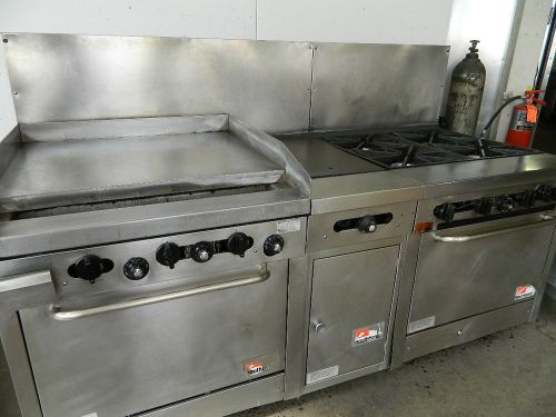 SOUTHBEND 36&#034; GRIDDLE TOP RANGE  SOUTHBEND 24&#034; FLATTOP  SOUTHBEND 4 BURNER RANGE