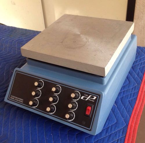 Cole Parmer 51450 9-Place Magnetic Stirrer PMC 509A C-P