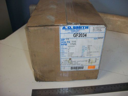 A.O. Smith GF2034 Blower Motor Belt Drive Split Phase