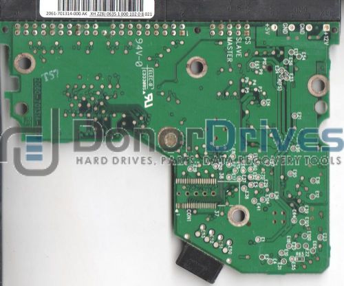 WD3200JB-00KFA0, 2061-701314-000 AK, WD IDE 3.5 PCB + Service