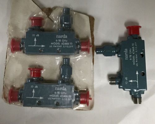 Narda Directional Coupler 4246B-10 (3pc Lot)