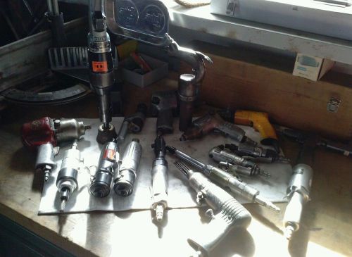 HUGE LOT Pneumatic Vintage Working Tools