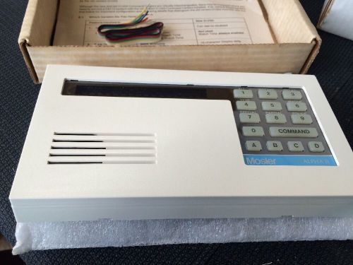 Bosch D1252A Alpha Command Center alarm control panel