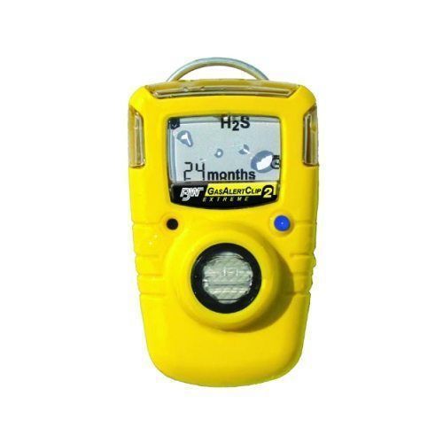 BW GA24XT-H GasAlertClip Gas Monitor Extreme Hydrogen Sulfide (H2S) 24-Month