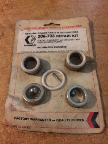 Graco 206-733 Repair Kit  For 30:1 President And viscount 3000 Displacement Pump