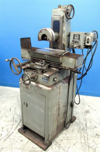 Nice!! boyar schultz manual surface grinder 612-h w/ electromagnetic chuck for sale