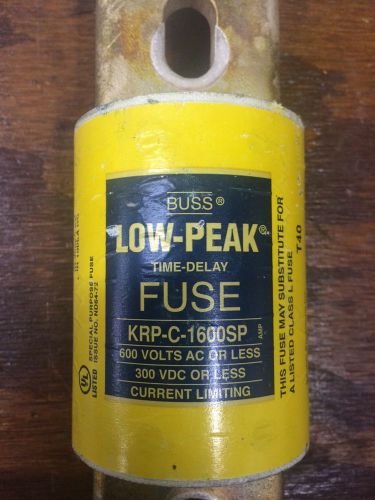 Buss Low-Peak Time Delay Fuse KRP-C-1600SP