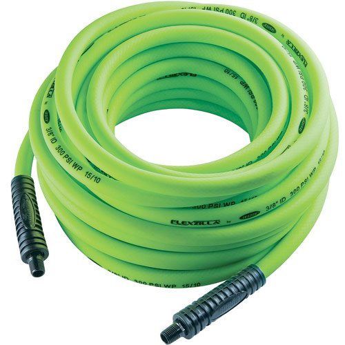 Flexzilla hfz3850yw2 3/8&#034; x 50 ft all-weather air hose 300psi 1/4&#034; npt fittings for sale