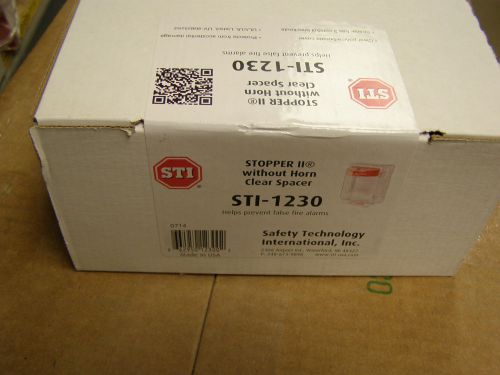 STI Stopper II Fire Alarm Pull Station Cover STI 1230 NIB Sealed