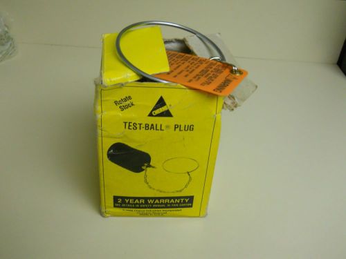 Cherne 3&#034; Test Ball Plug, New