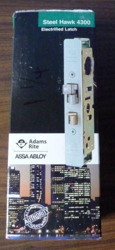 Adams Rite 4300-4M-201-628 Steel Hawk Electrified Latch Dark Bronze