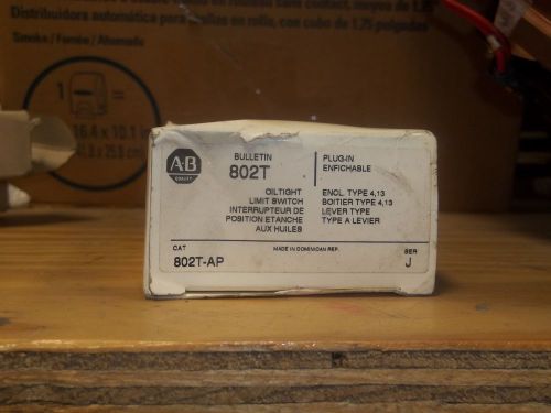 Allen Bradley Oil Tight Limit Switch 802T-AP