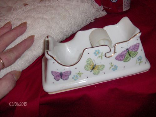 VINTAGE LADIES TAPE DISPENSER BEAUTIFUL