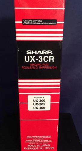 New Sealed Genuine Sharp ux-3cr Image Film for ux-300, ux-305, ux-460. oem