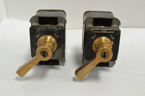 LOT 2 GENERAL ELECTRIC 0165A7428-G1X2 SB-1 ROTARY CONTROL SWITCH SSW B220557