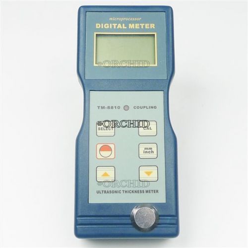 TM-8810 Digital Ultrasonic Wall Thickness Gauge Steel PVC Aluminum Tester bsfy