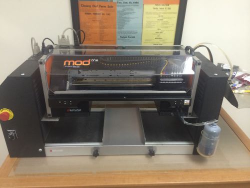 Belquette mod 1 direct-to-garment printer + ink for sale
