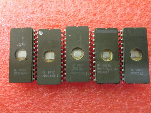 5 PSC  National   MM2716Q-1     2716   EPROM  16Kbit