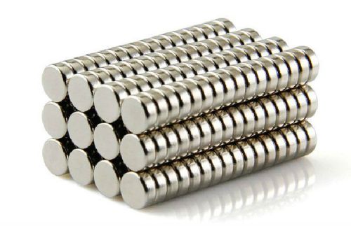 200pcs neodymium disc mini 5mm x 2mm rare earth n35 strong magnets craft models for sale