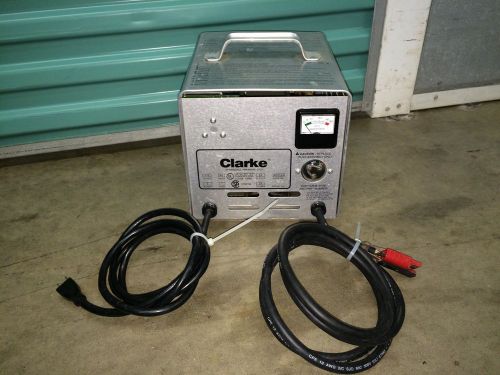 CLARKE 24 VOLT 25 AMP 40512A GOLF CAR SCRUBBER CHARGER FREE SHIP