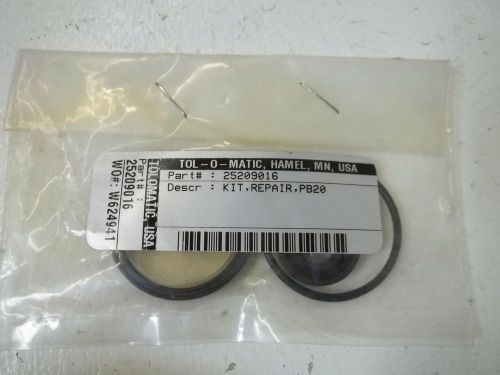 TOL-O-MATIC 25209016 KIT, REPAIR, PB20 *NEW IN A BAG*