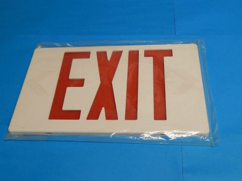 Led exit sign red replacement face for eclipse series crescent lighting for sale