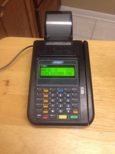 Hypercom T7PLUS Credit Card Terminal Reader Swiper POS