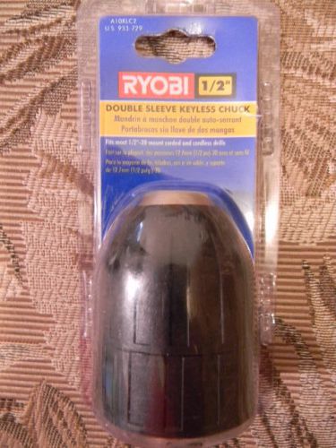 Ryobi 1/2&#034; Double Sleeve Keyless Chuck