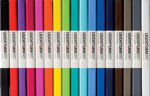 Leuchtturm 1917 A5 Plain Notebook - Various colours