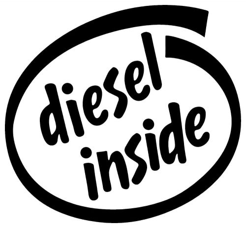 DIESEL INSIDE JDM Funny Vinyl Decal Car Sticker truck bumper laptop 9 inch