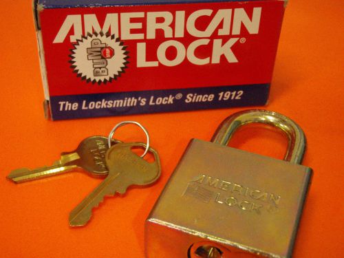 Three: AMERICAN LOCK A5200GLNKA Padlocks !61B!