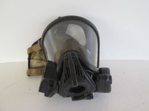 Msa mmr ultra elite firehawk scba full face mask hud / voice amplifier med #3 for sale