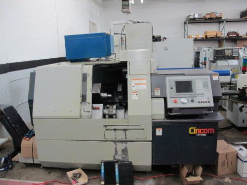 Citizen m32 cnc swiss screw machine with iemca bar feed for sale