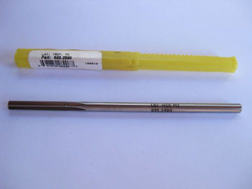 New 533.2590 L&amp;I Straight Flute Chucking Reamer HSS