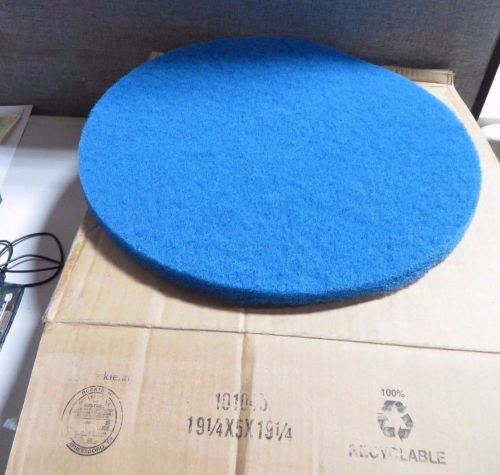 Mercer abrasives 19&#034; floor maintenance cleaning pads for low rpm machines 5 pads for sale