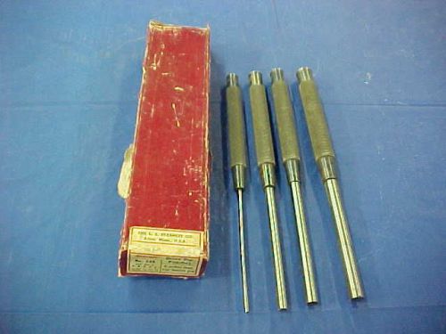 STARRETT NO.248 DRIVE PIN PUNCH SET